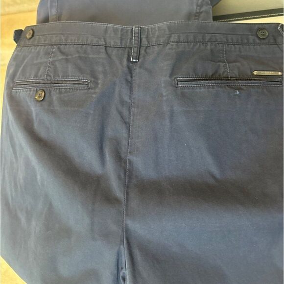 Burberry Brit Mens Navy Blue Casual Chinos - Size W34/L32 - Picture 8 of 9